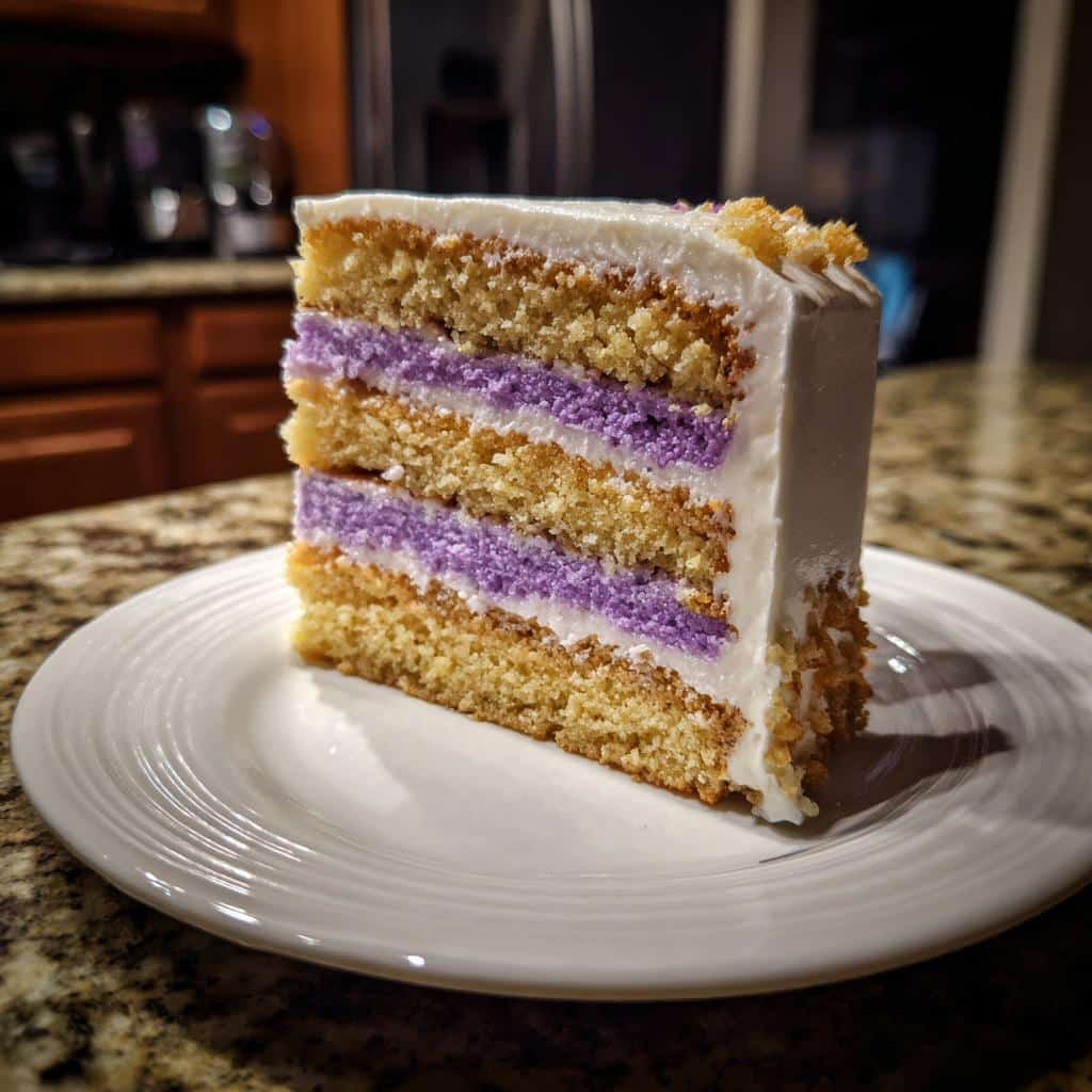 lavender cake - detail 1