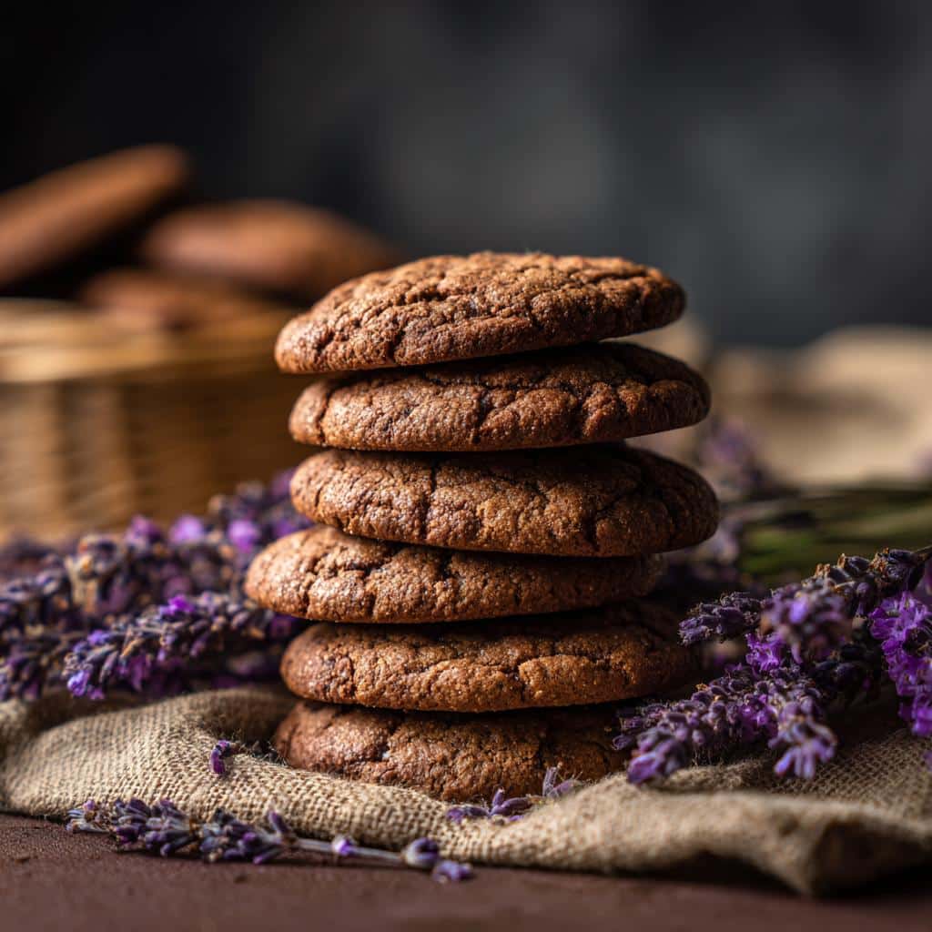 lavender cookies - detail 1