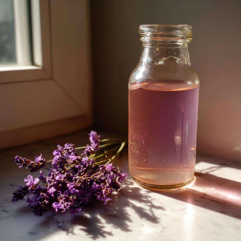 lavender syrup - detail 2