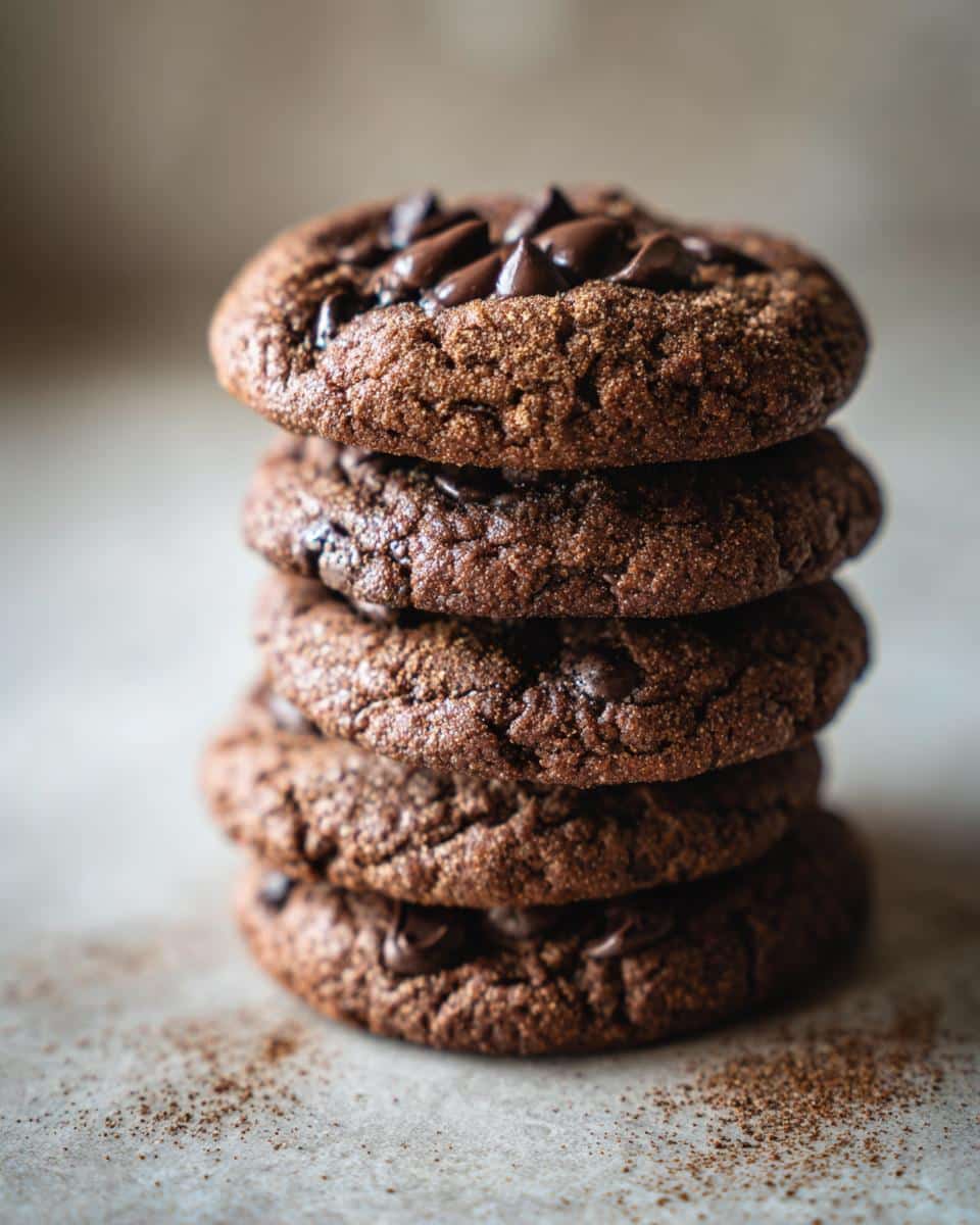 mexican hot chocolate cookies - detail 1