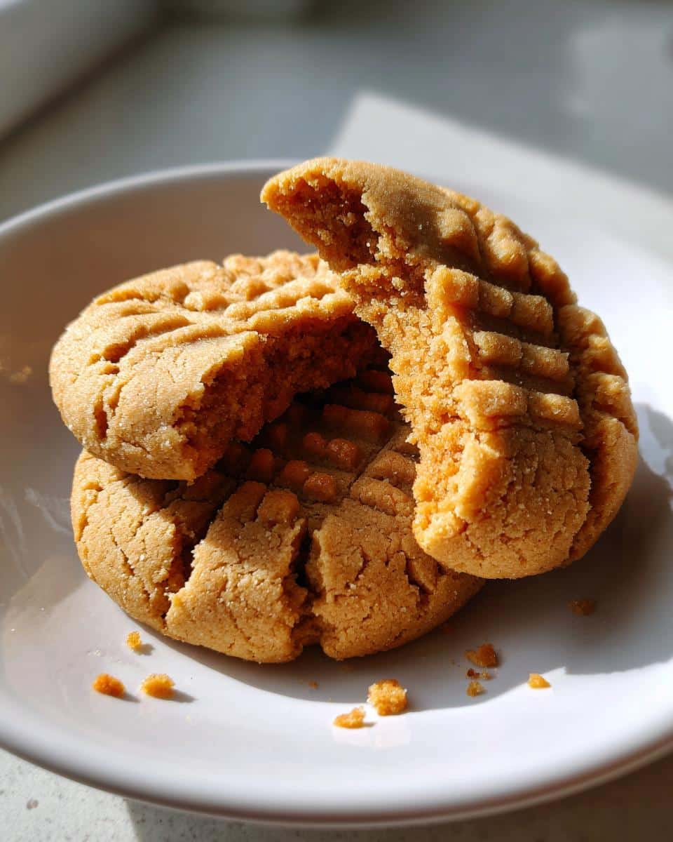 peanut butter cookies - detail 2