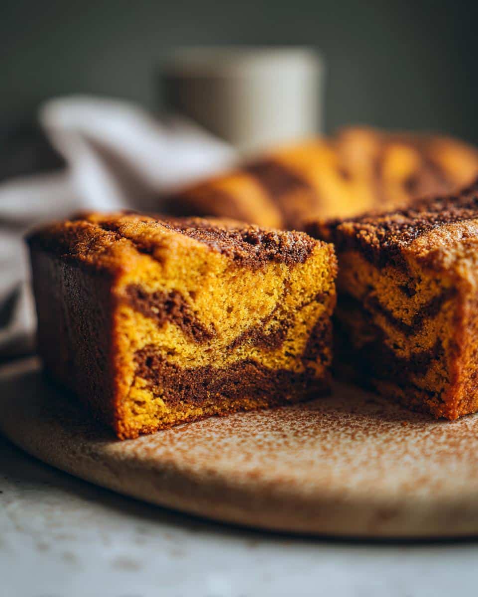 pumpkin coffee cake - detail 2