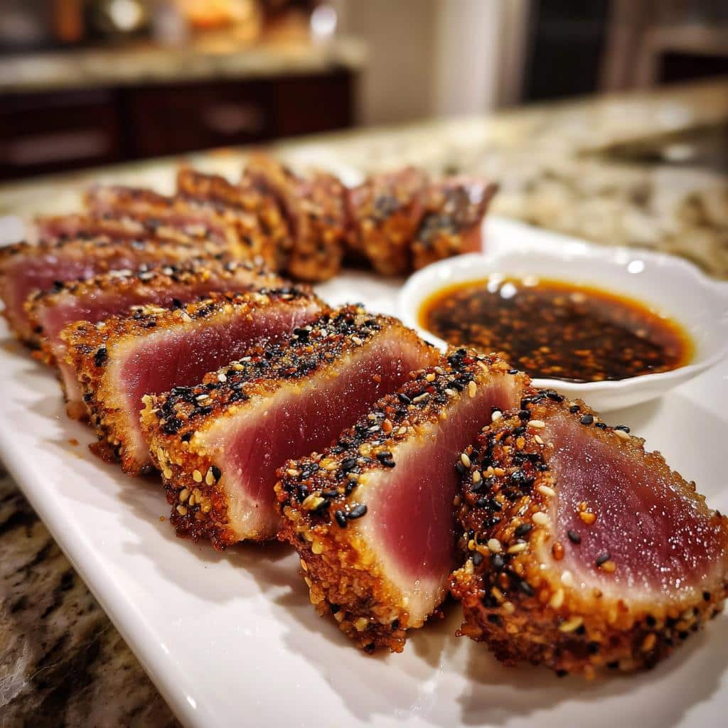 seared ahi tuna - detail 2