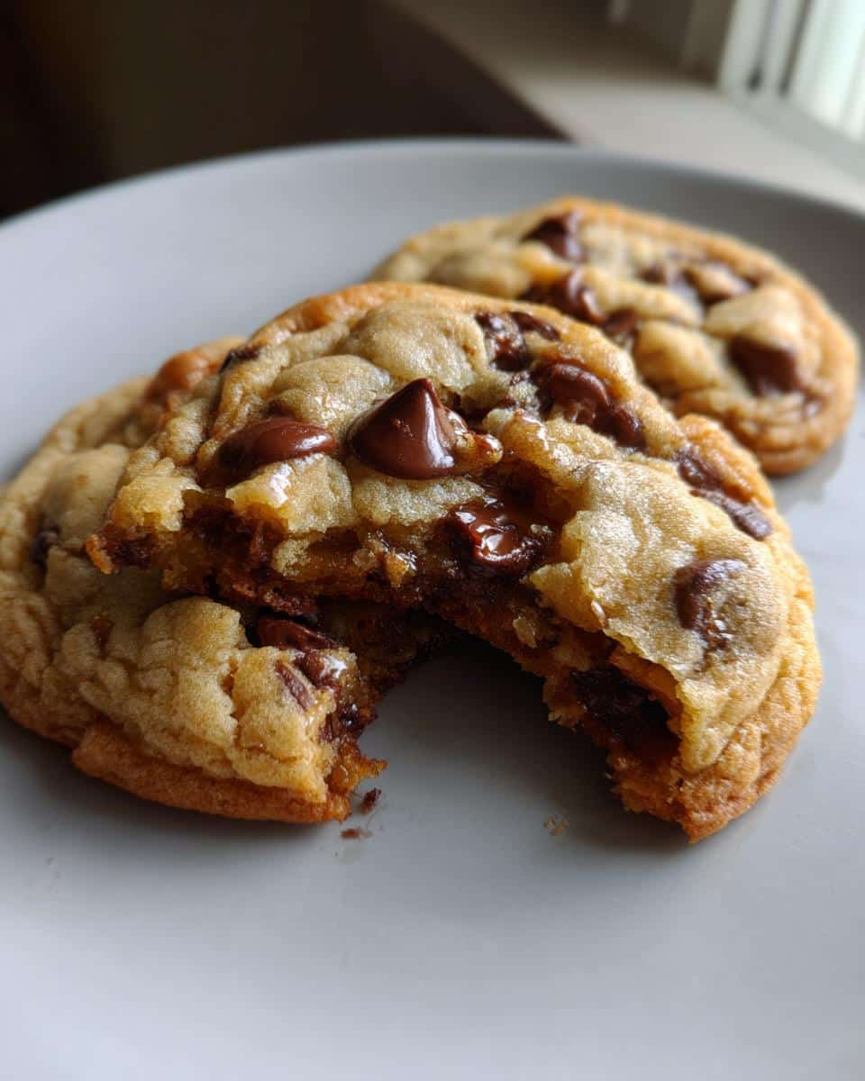soft chocolate chip cookies - detail 1