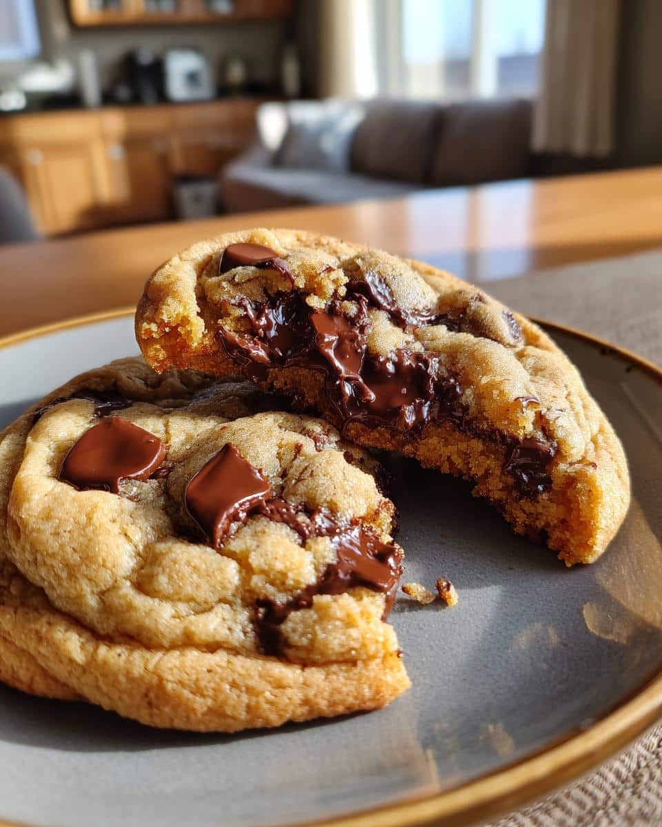 soft chocolate chip cookies - detail 2