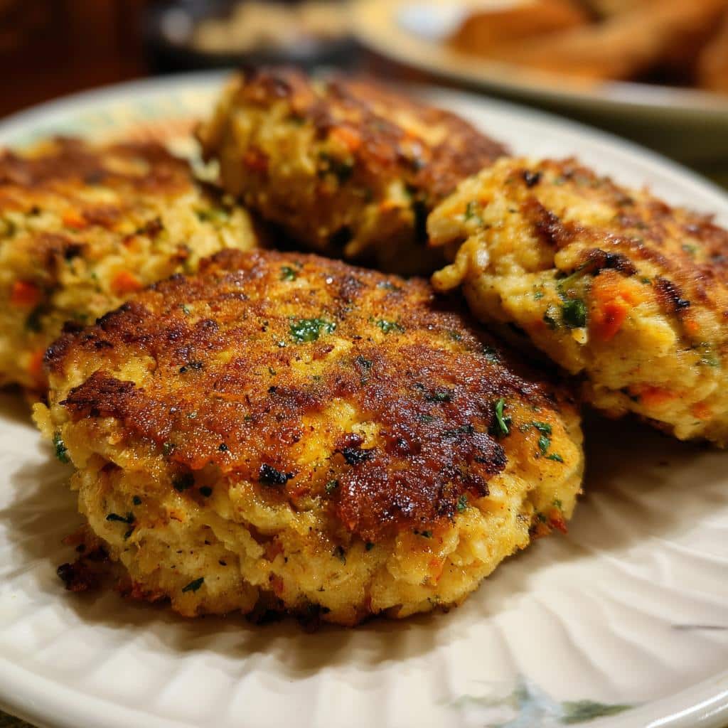 tuna cakes - detail 2