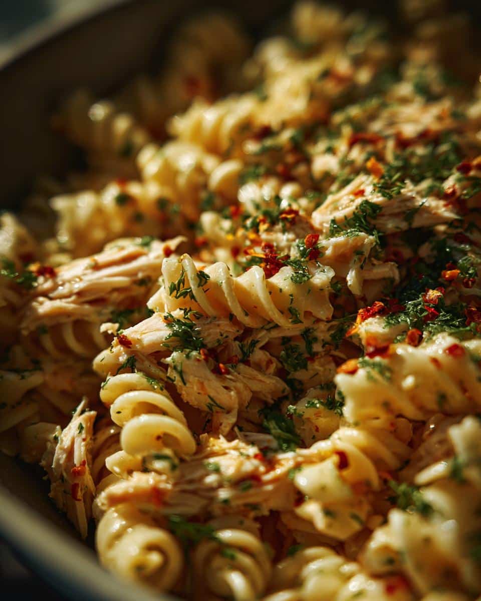 tuna pasta salad - detail 1