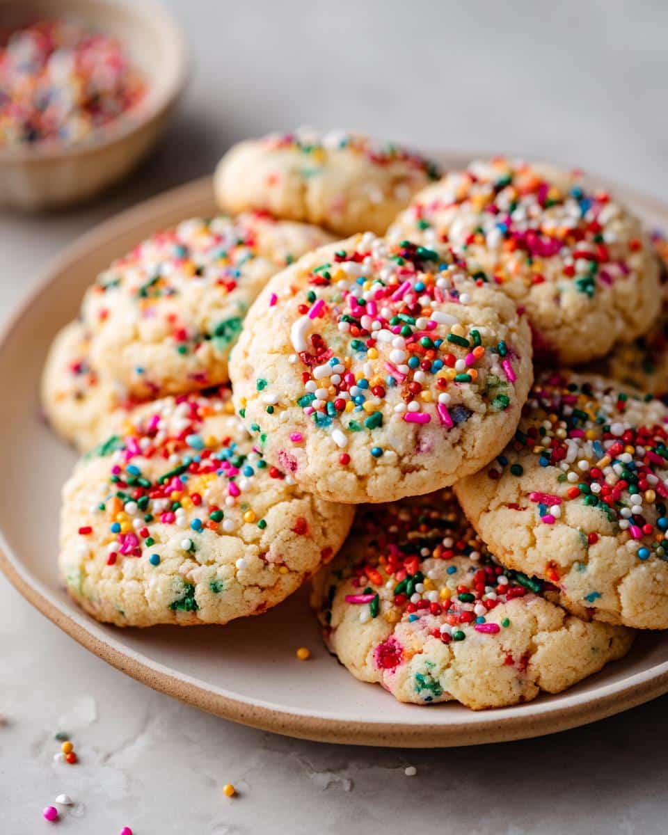 vegan christmas cookies - detail 1