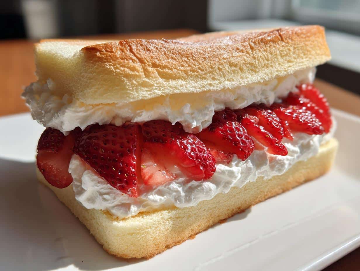 7-Eleven Strawberry Sando - Featured