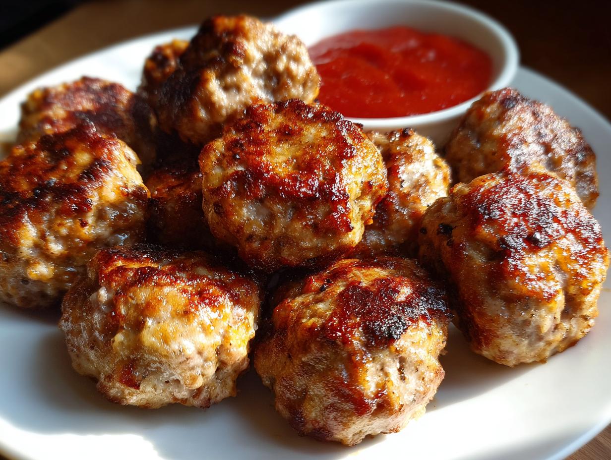Air Fryer Meatballs