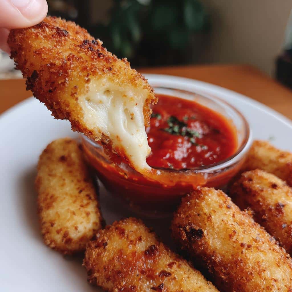 Air Fryer Mozzarella Sticks - detail 3