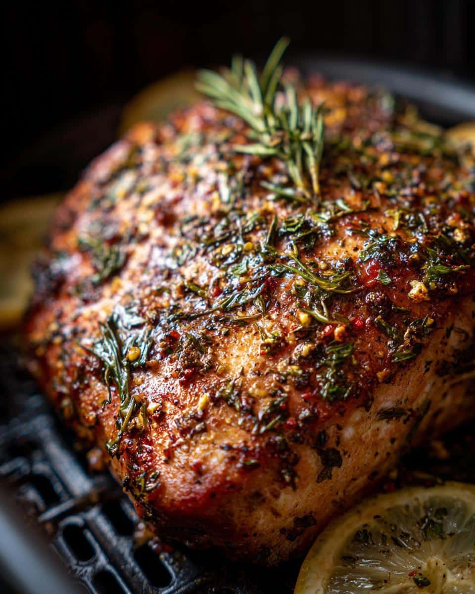 Air Fryer Salmon - detail 1