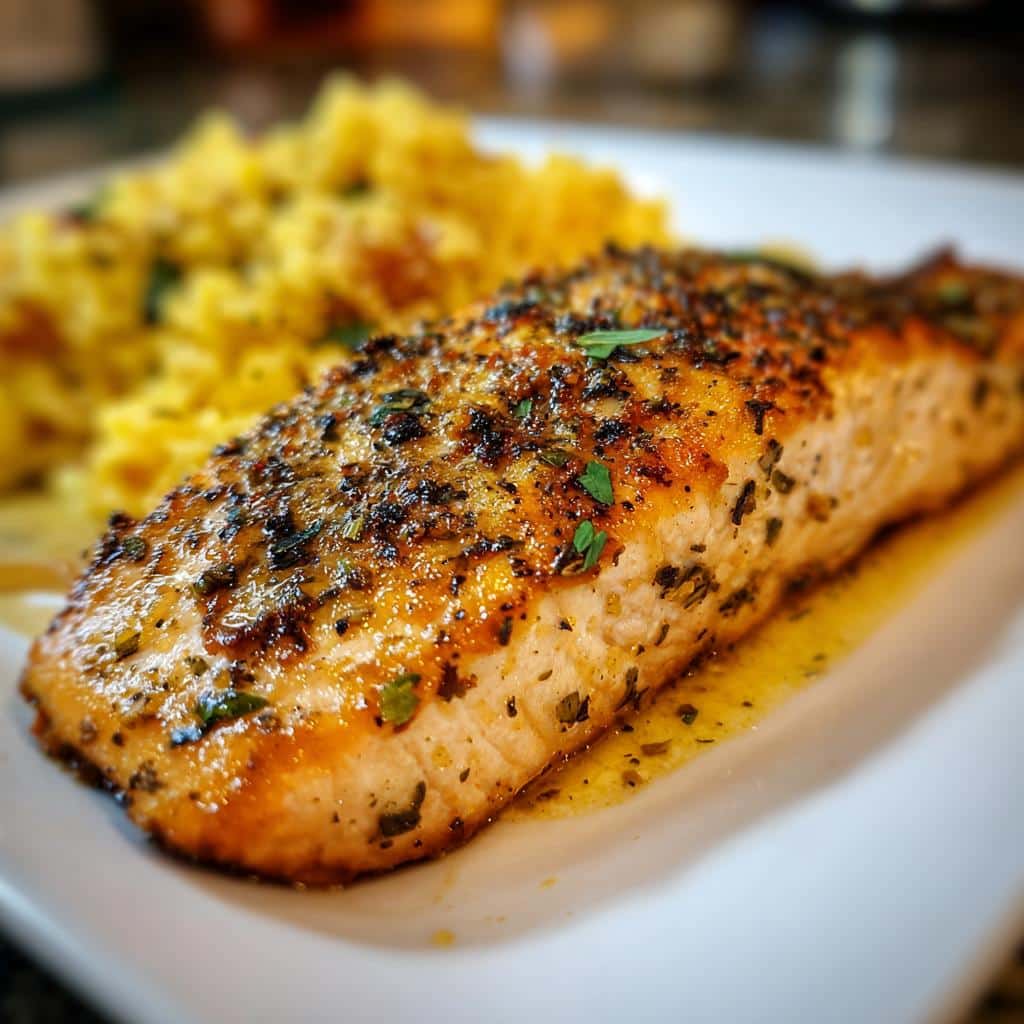 Air Fryer Salmon - detail 3