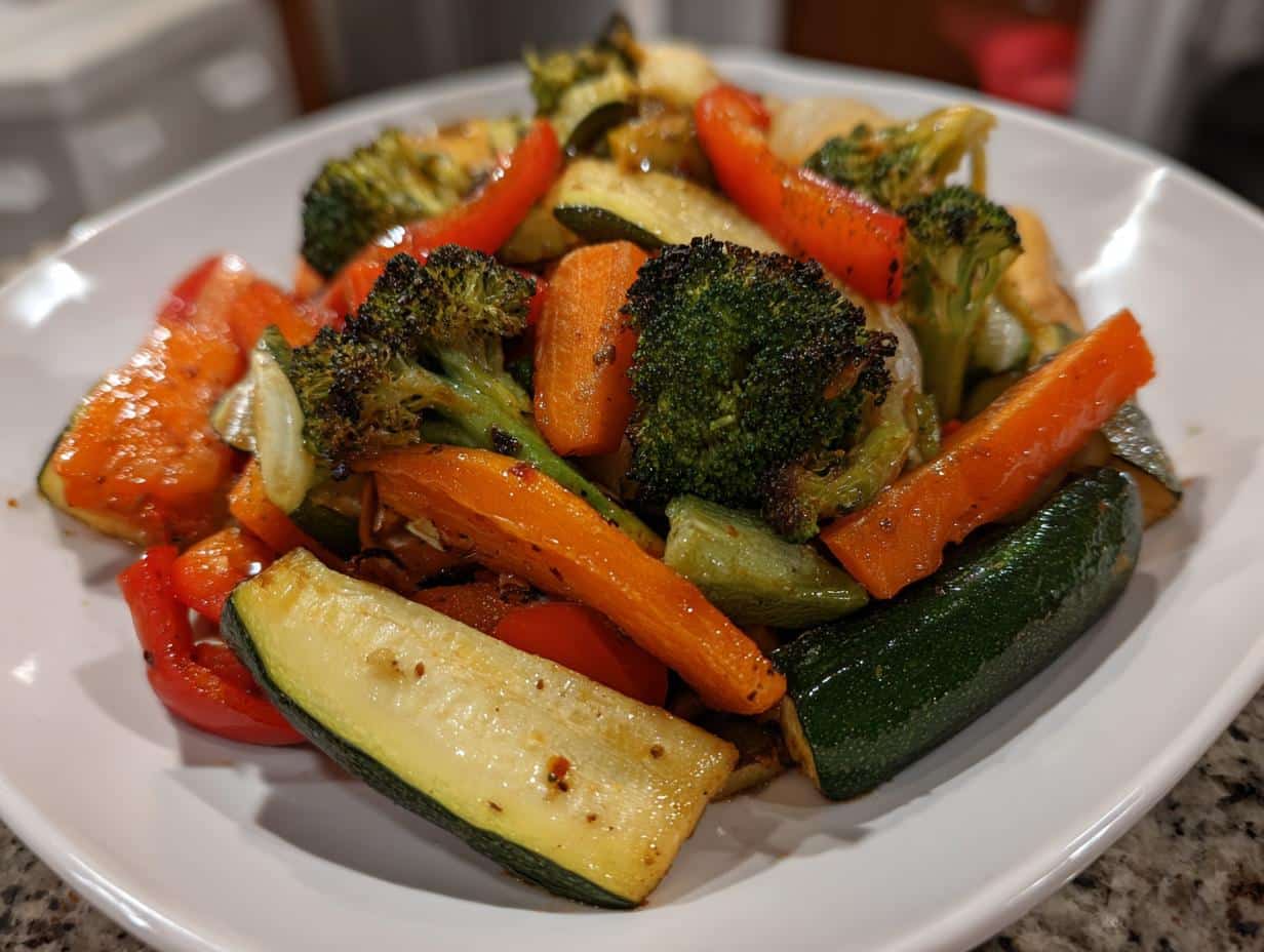 Air Fryer Vegetables - detail 2