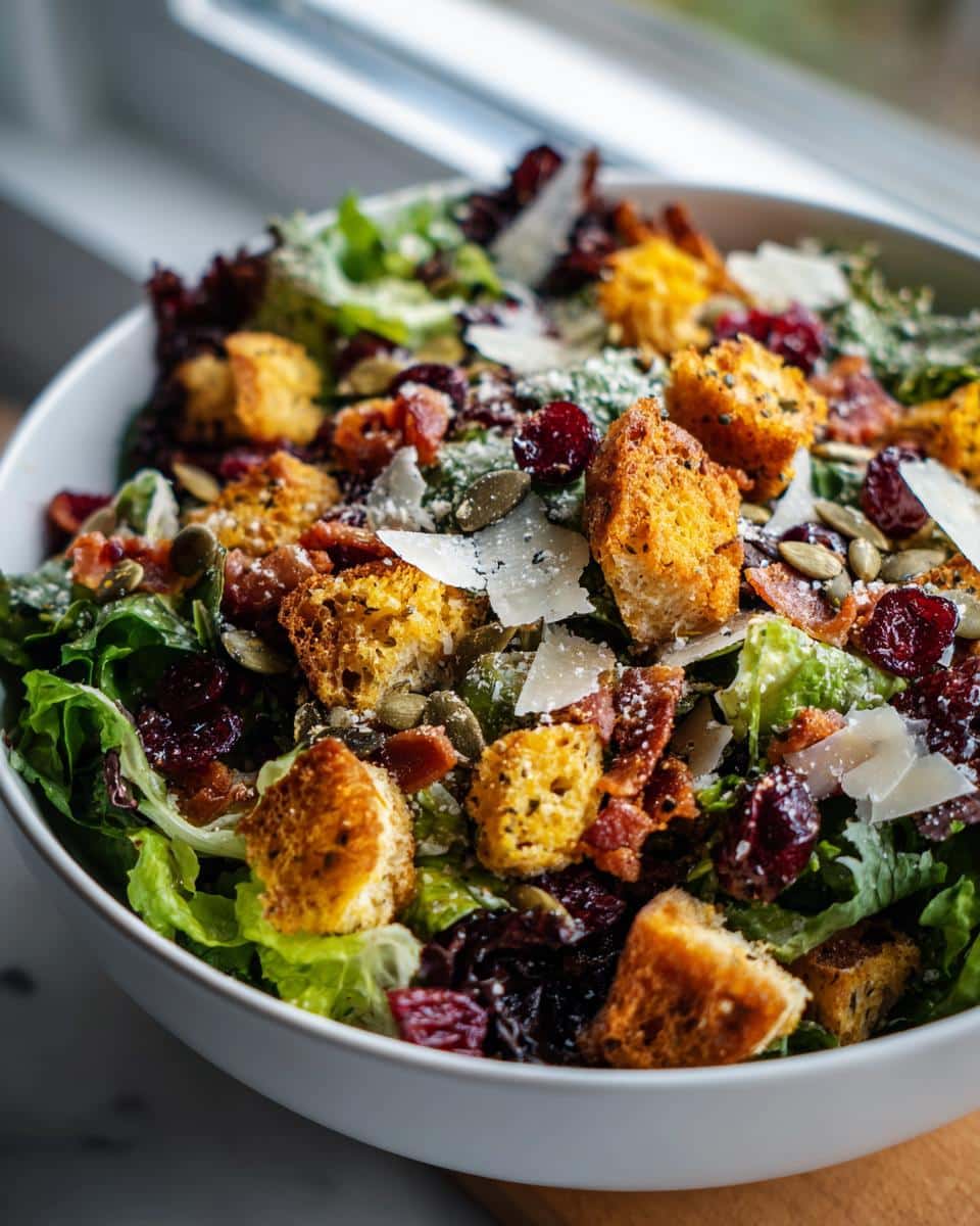 Autumn Caesar Salad - Featured