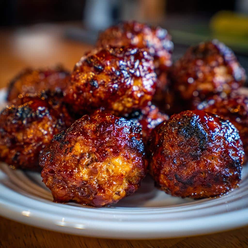 BBQ Chicken Meatballs - detail 2
