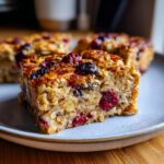 Baked Oatmeal Cake - Tasty