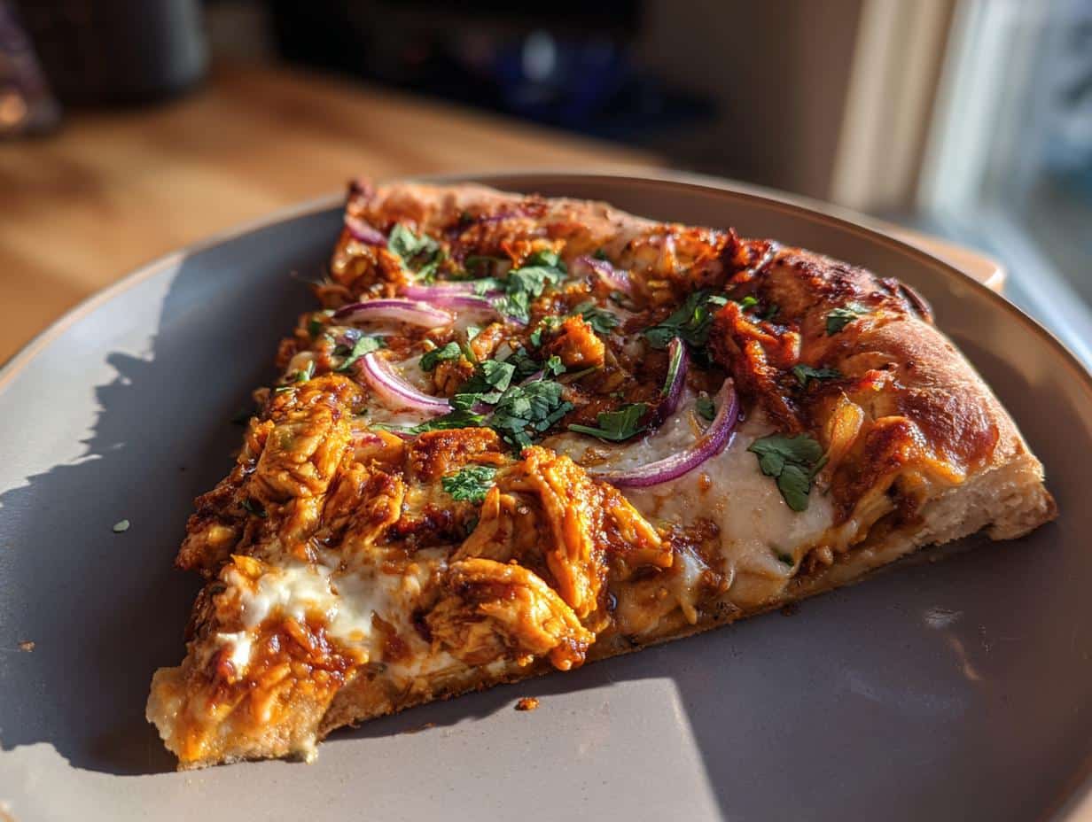 Butter Chicken Pizza - Featured