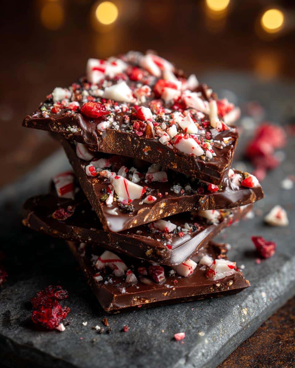 Candy Cane Chocolate Bark - Other 3