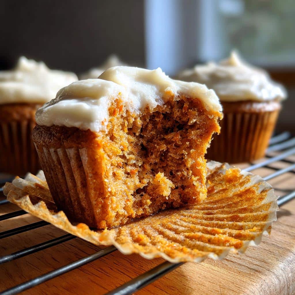Carrot Cake Cupcakes - detail 1