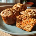 Carrot Oat Muffins