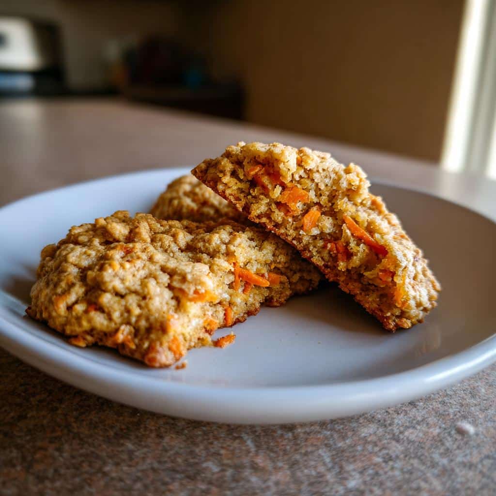 Carrot Oatmeal Cookies - detail 2