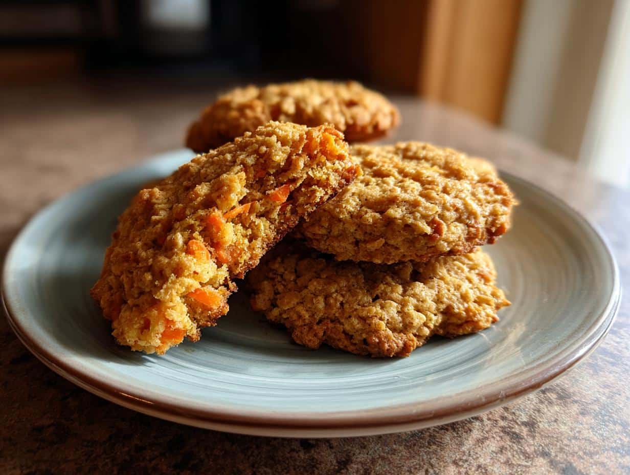 Carrot Oatmeal Cookies