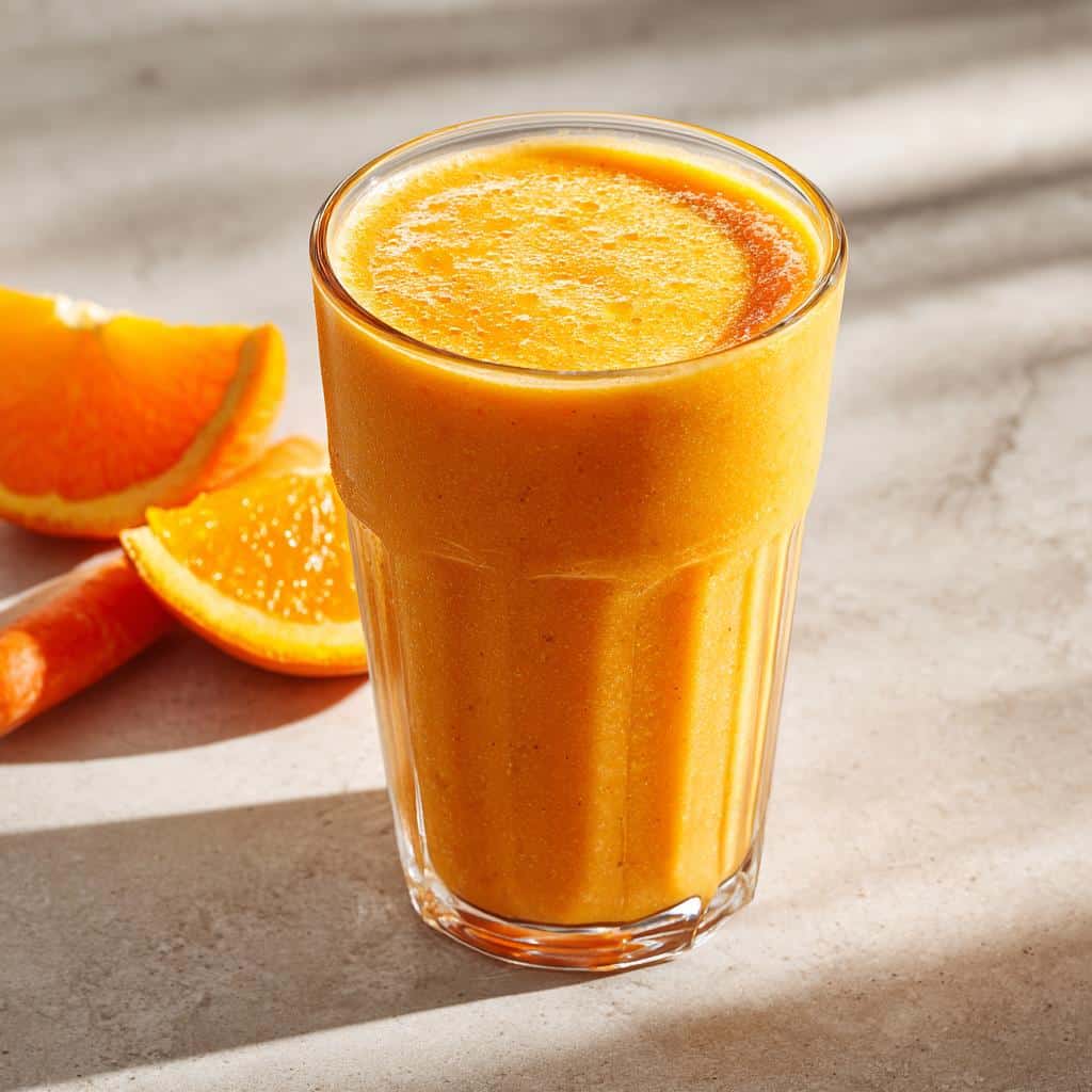 Carrot Orange Smoothie - detail 2