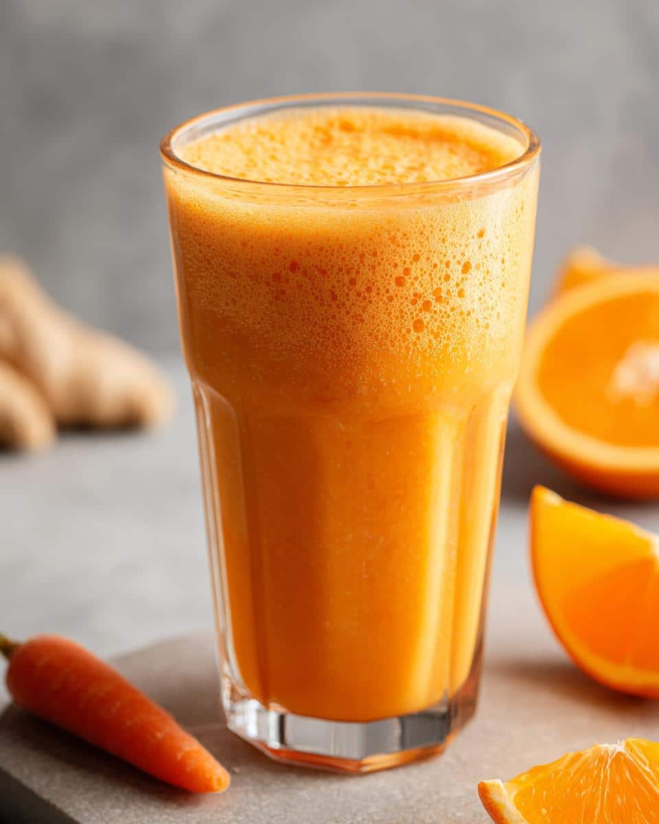 Carrot Orange Smoothie - detail 3