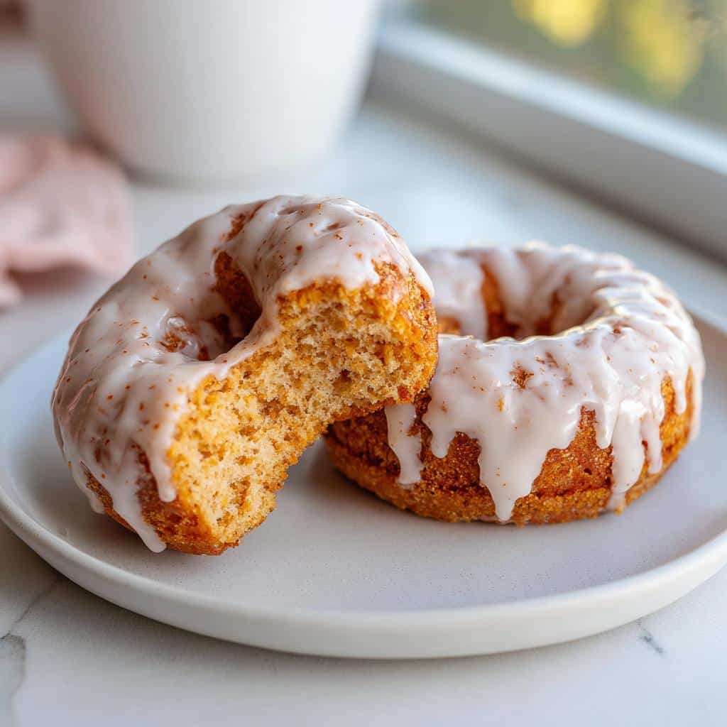 Carrot Spice Donuts - detail 2