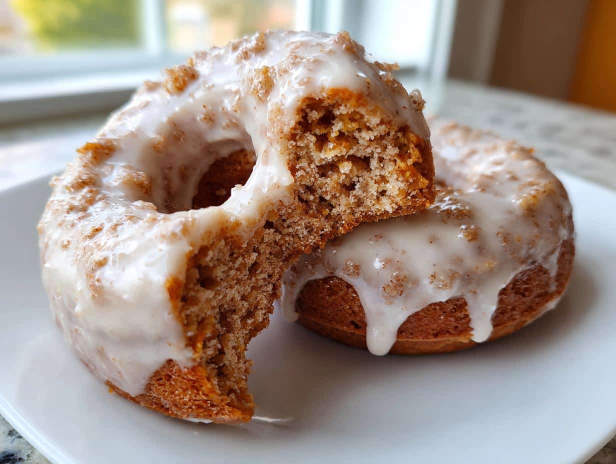 Carrot Spice Donuts