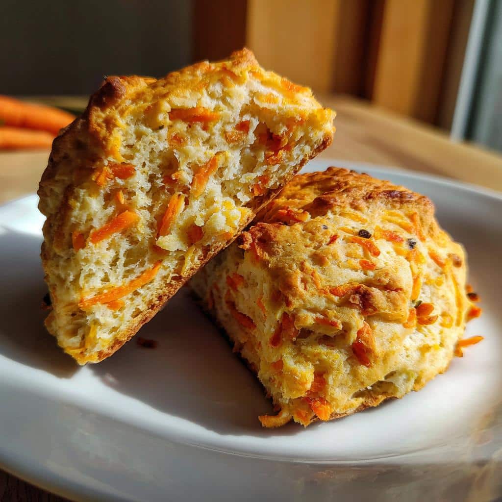 Carrot Spice Scones - detail 2