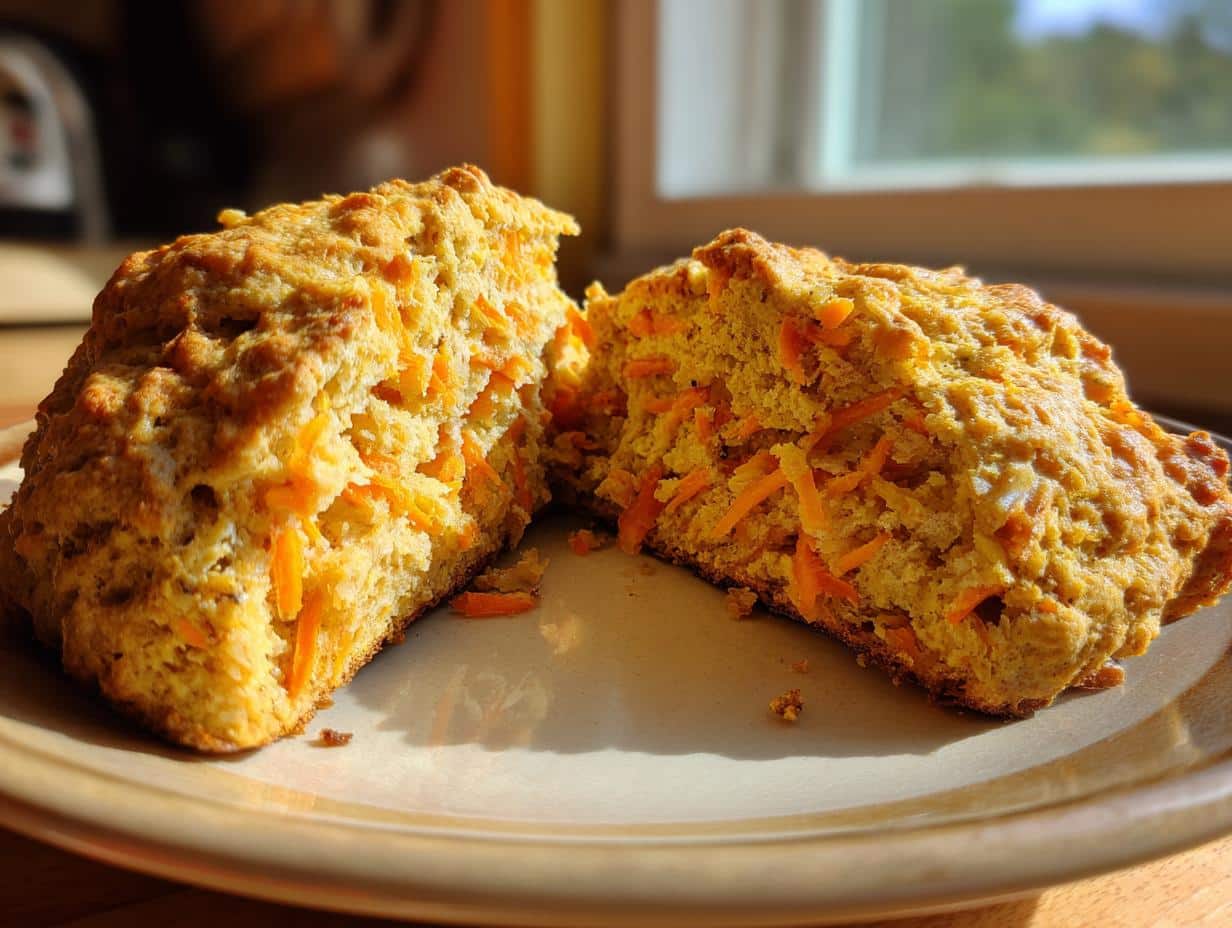 Carrot Spice Scones