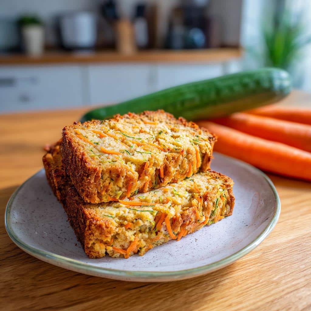 Carrot Zucchini Bread - detail 2