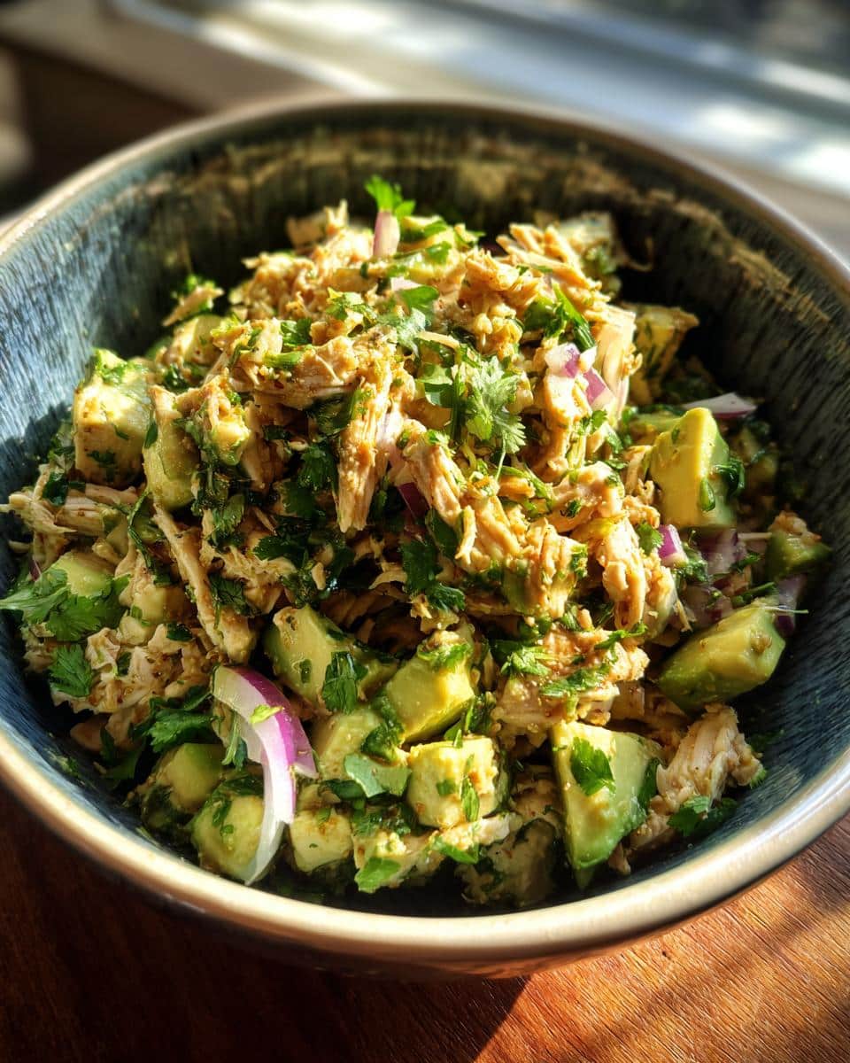 Chicken Avocado Salad - detail 1