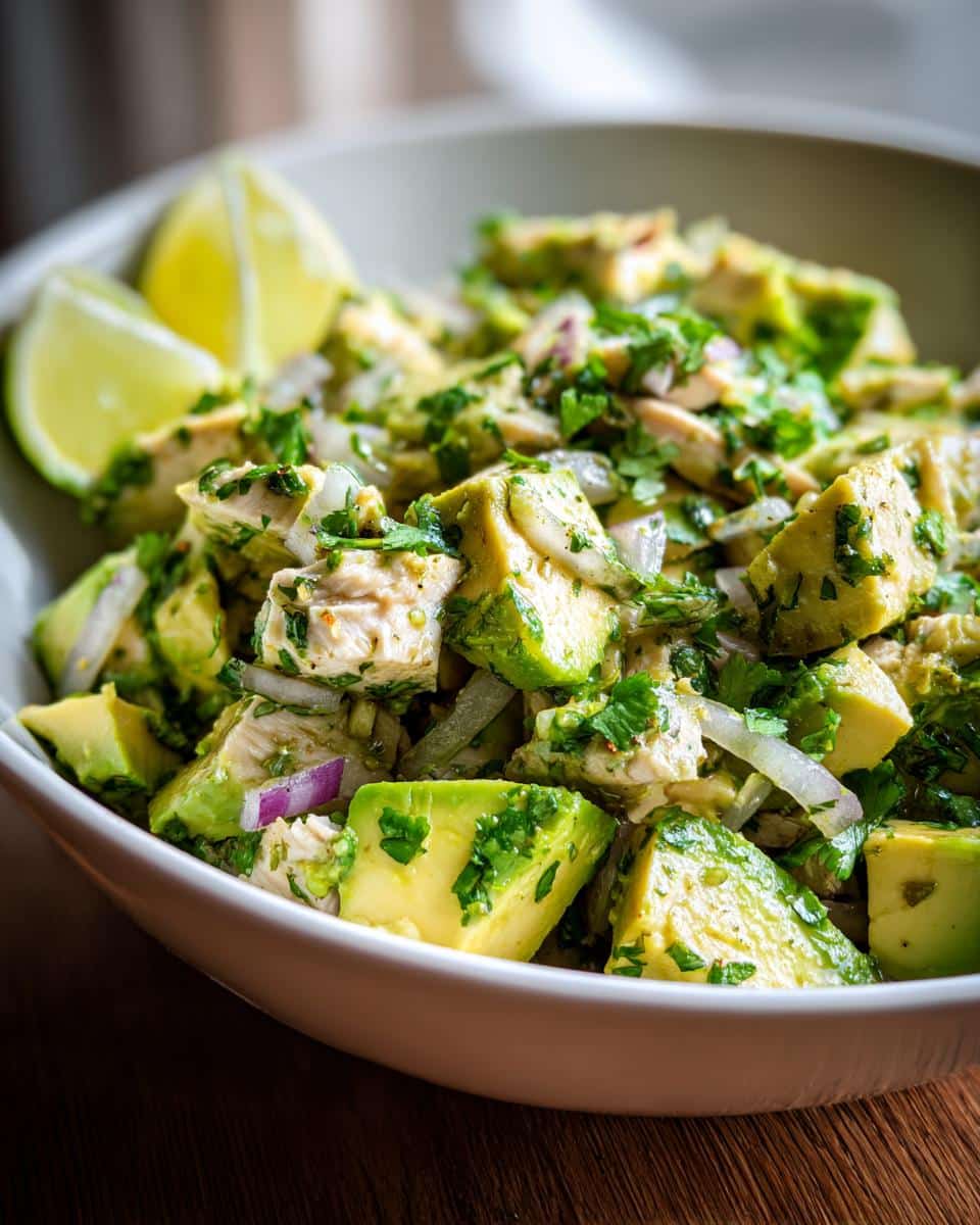Chicken Avocado Salad - detail 2