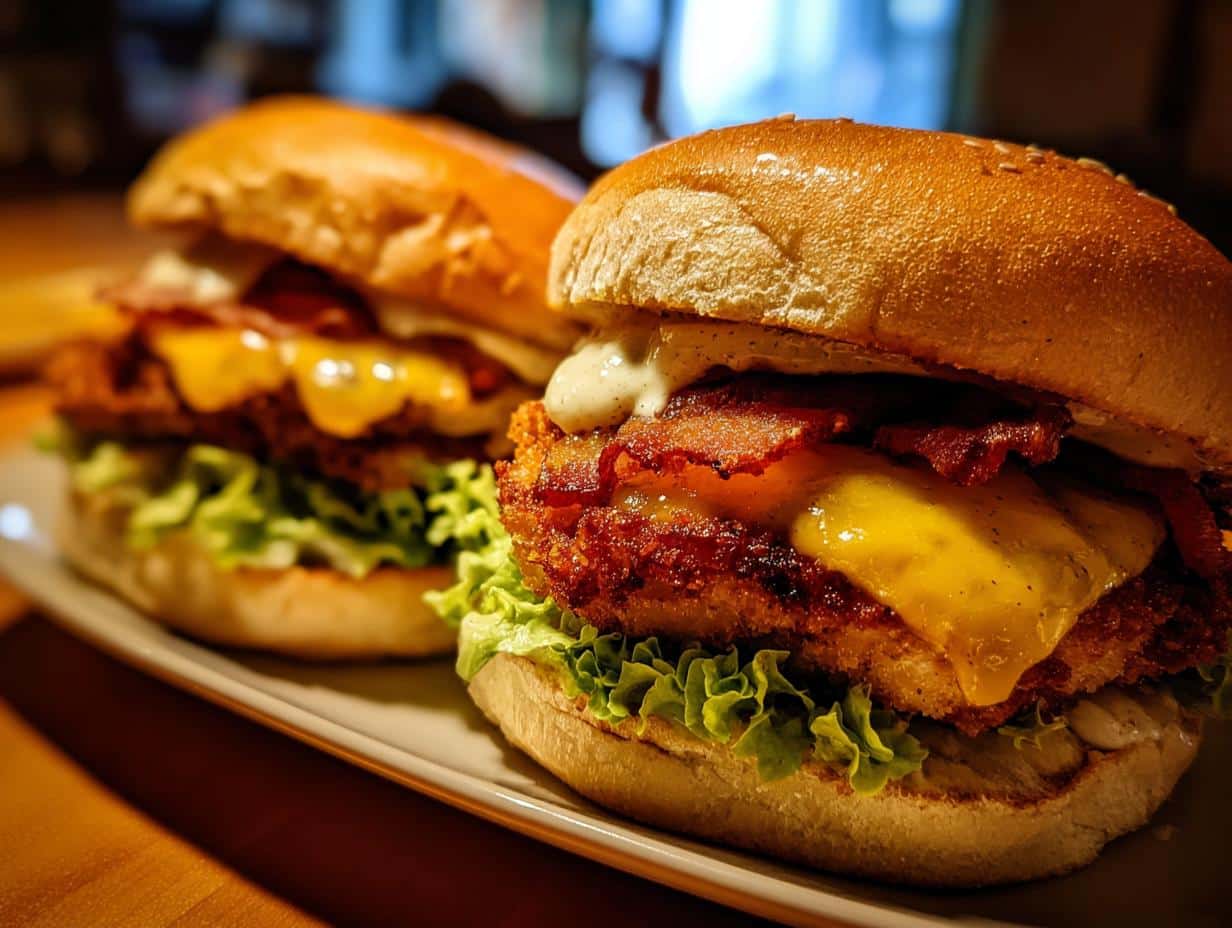 Chicken Parmesan Burgers