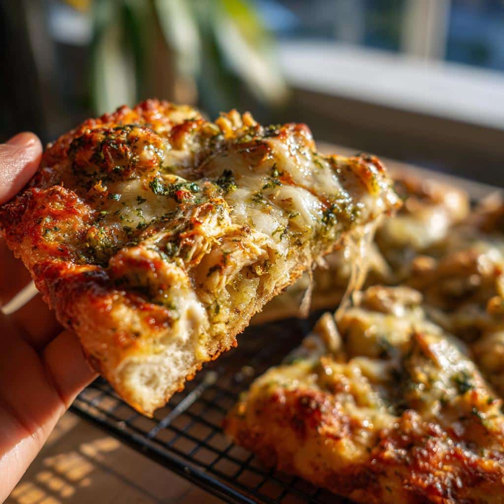 Chicken Pesto Pizza - detail 2