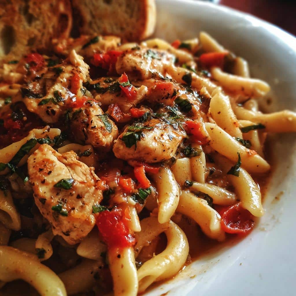 Chicken Tomato Basil Pasta - detail 2