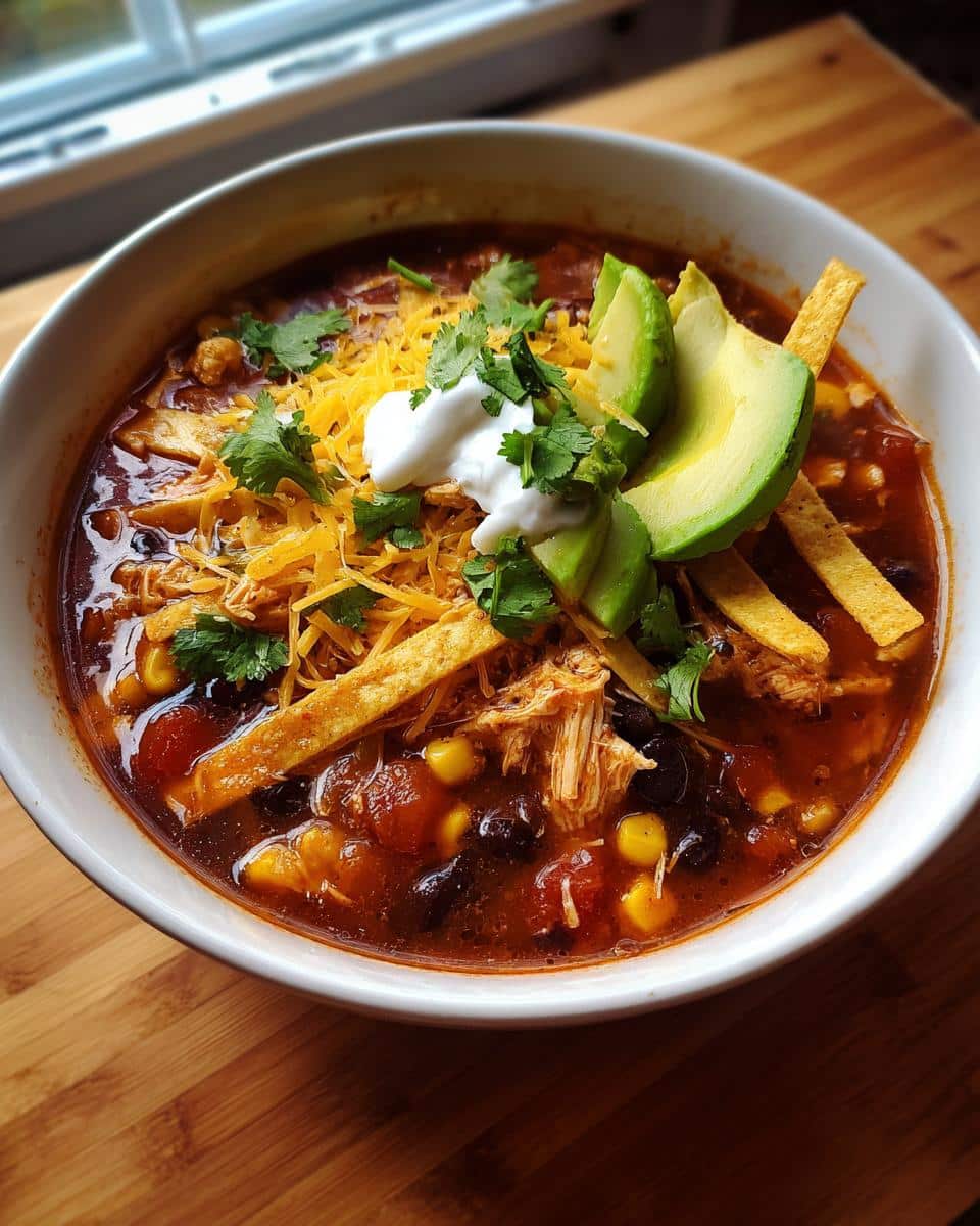 Chicken Tortilla Soup - detail 1