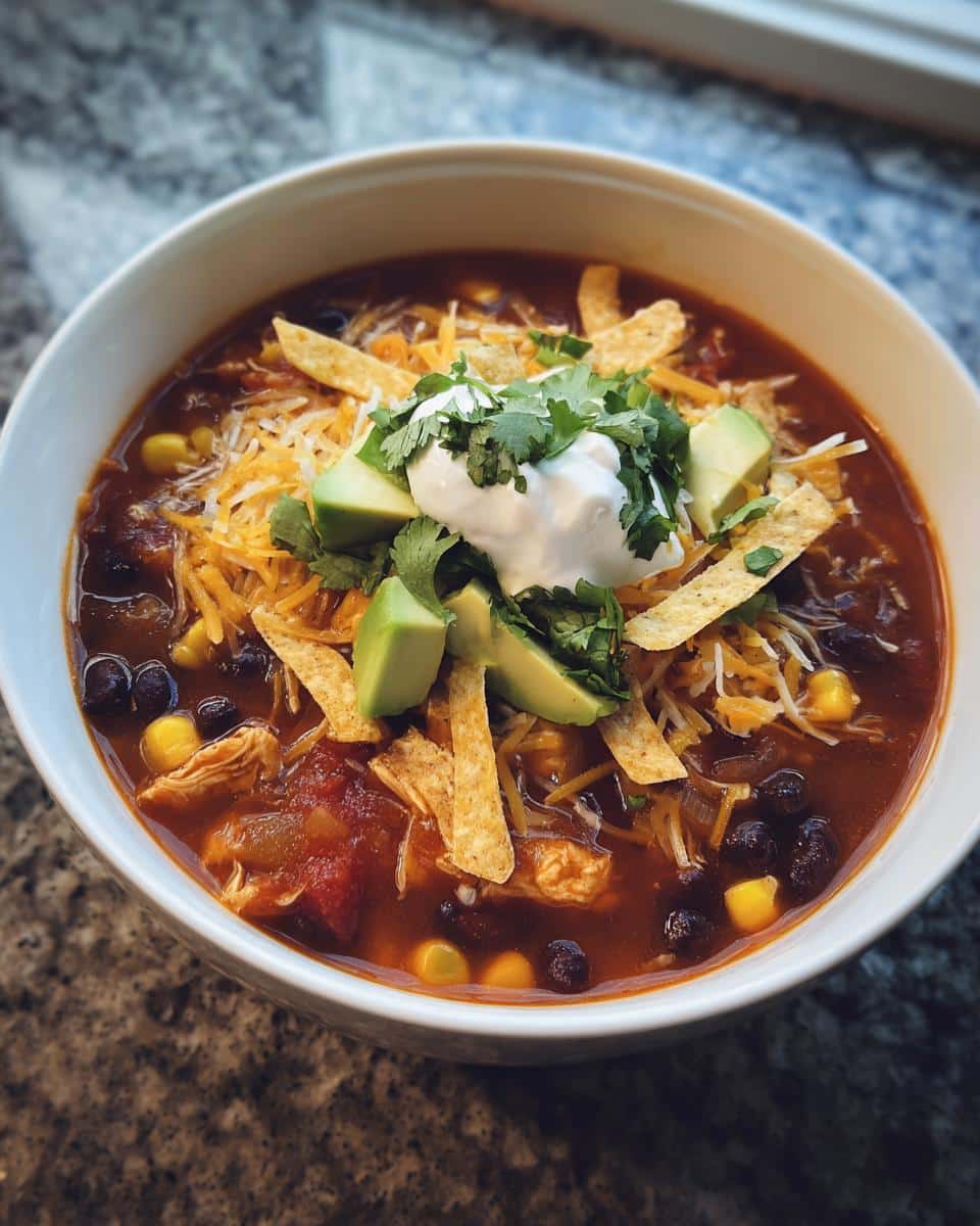 Chicken Tortilla Soup - detail 2