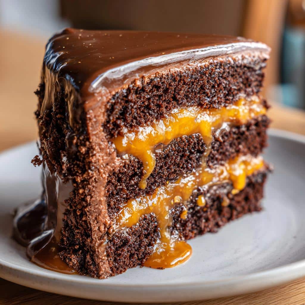 Chocolate Orange Cake - detail 1