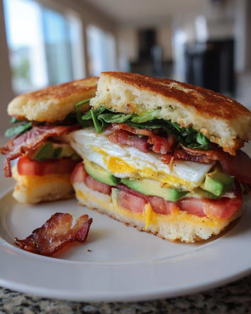Cloud Bread Breakfast Sandwich - Other 2