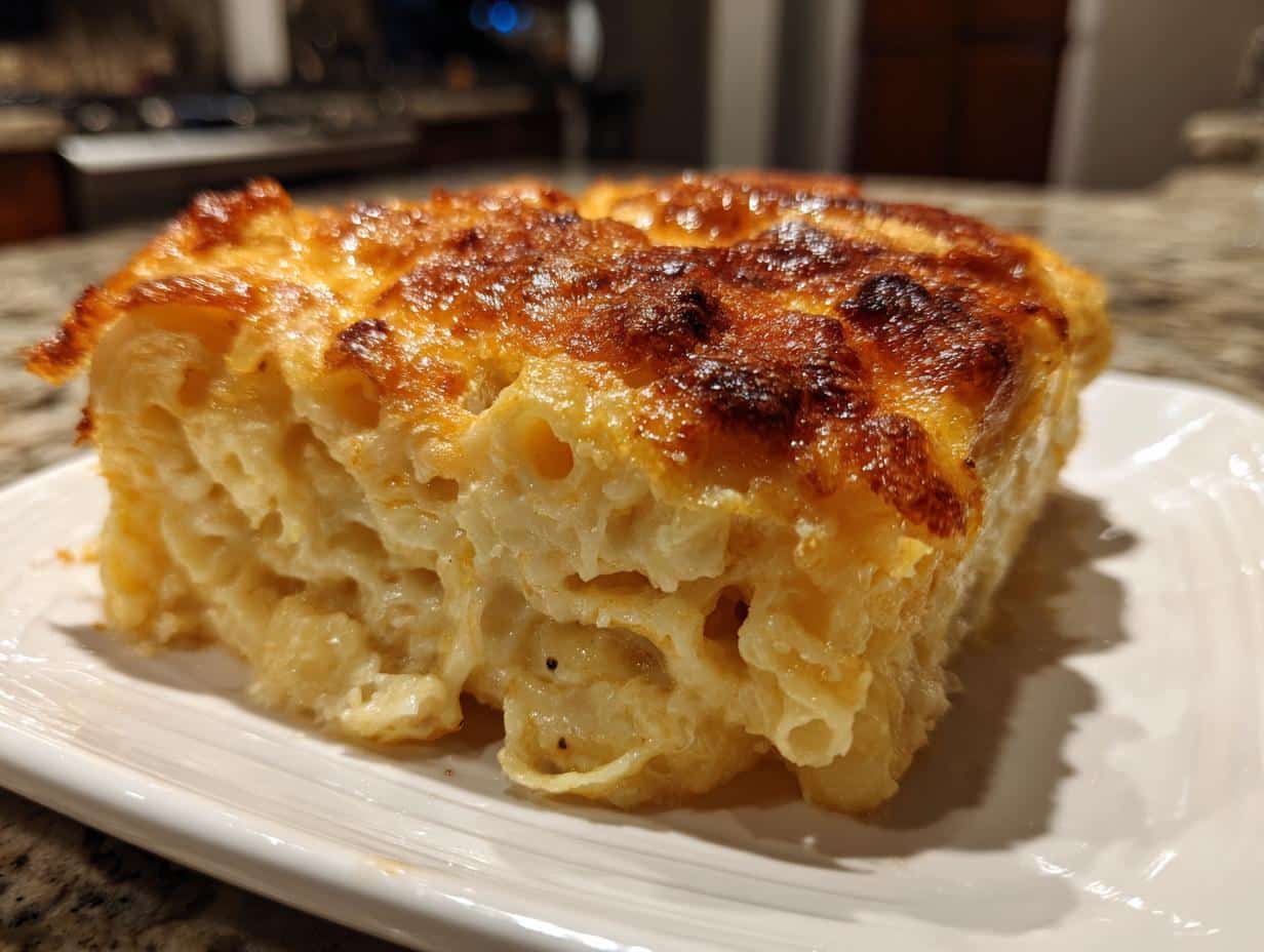 Creamy Baked Mac & Cheese - Featured
