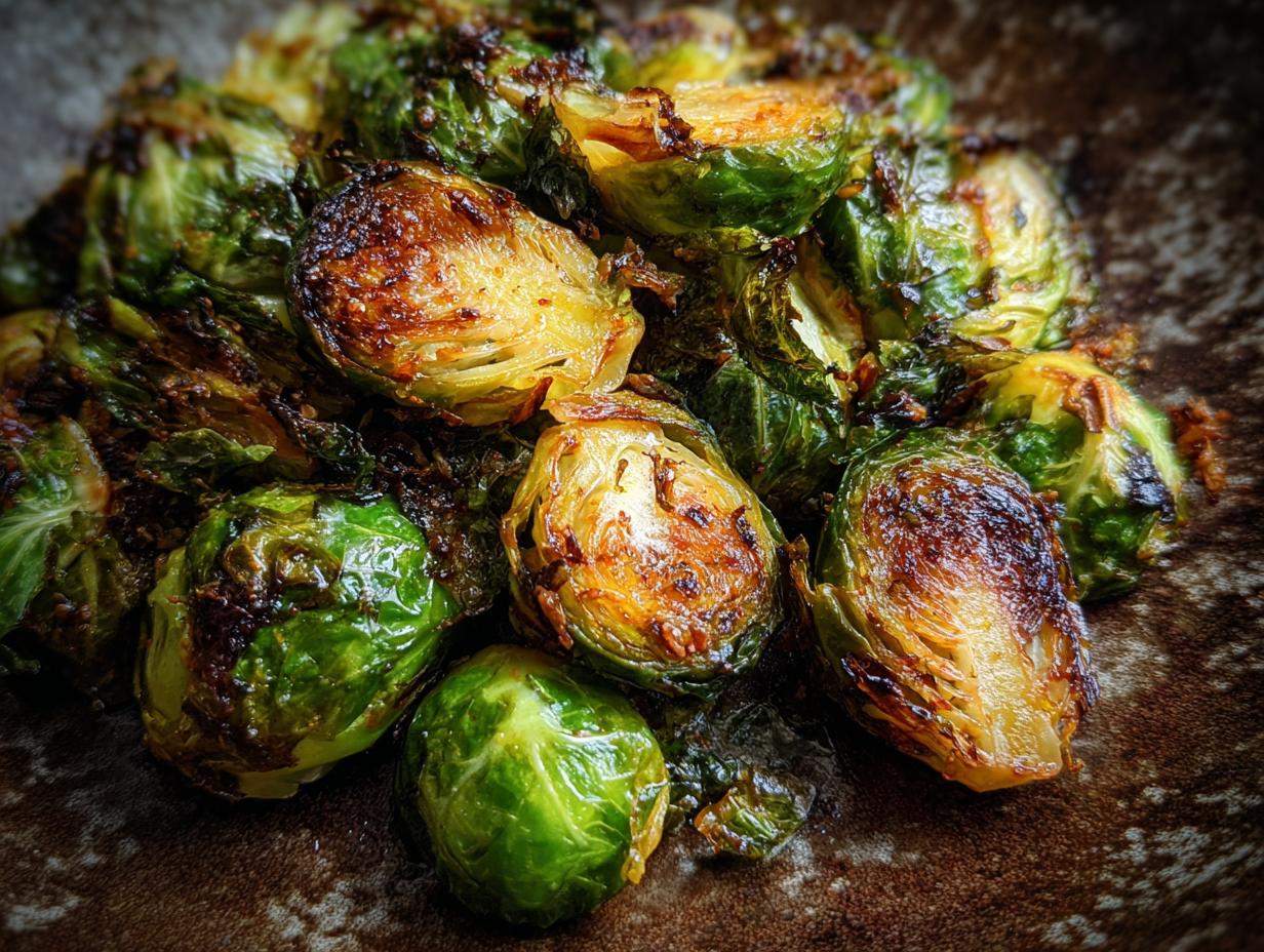 Crispy Brussels Sprouts - Featured