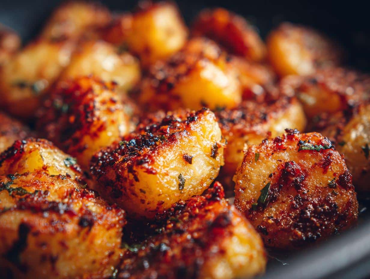 Crispy Parmesan Roast Potatoes - Featured