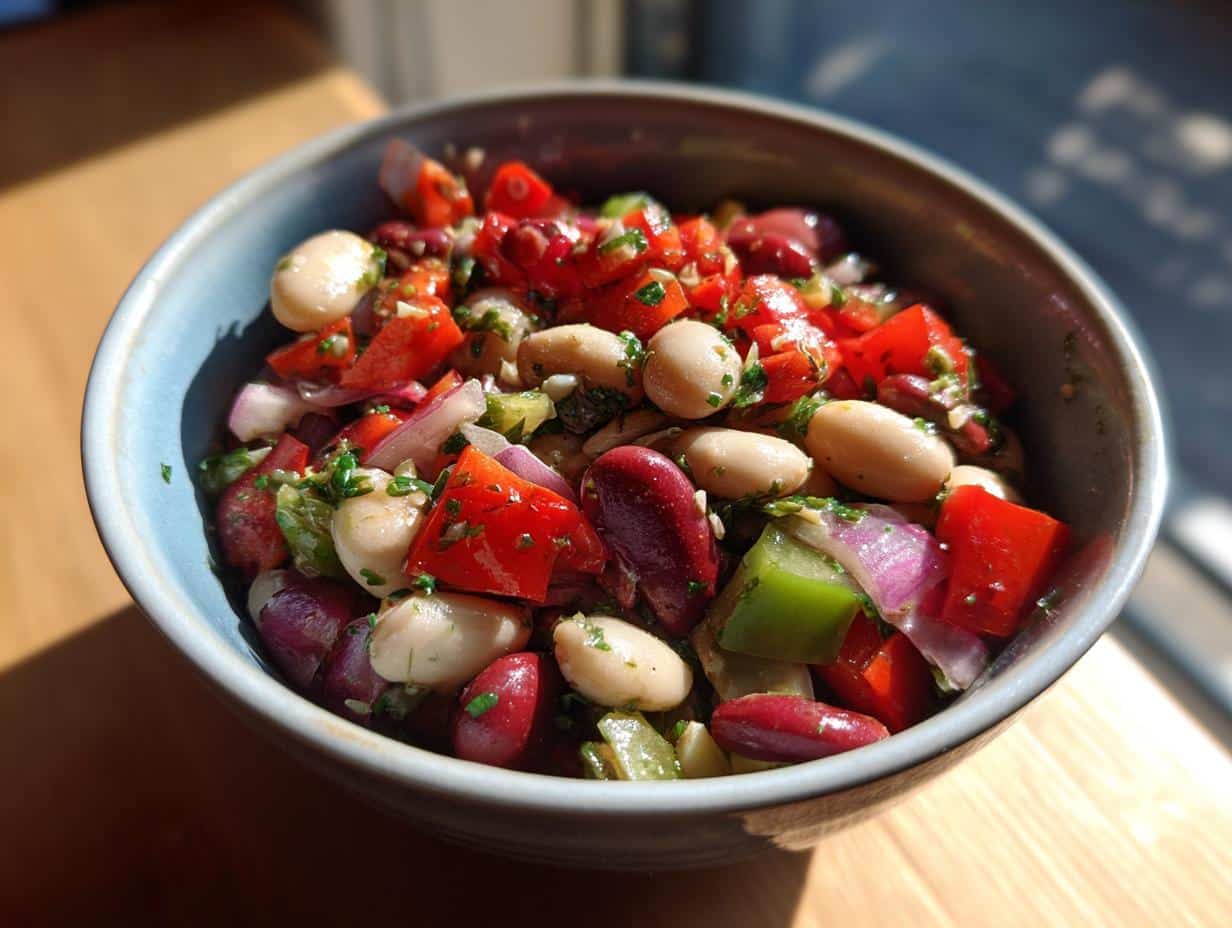 Dense Bean Salad - Featured