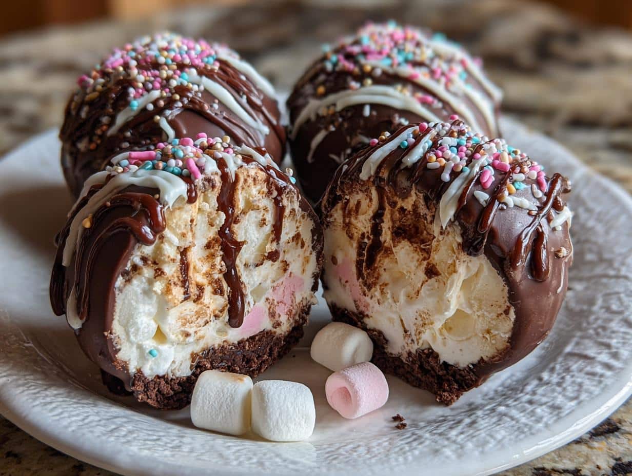 Hot Cocoa Bombs - Featured