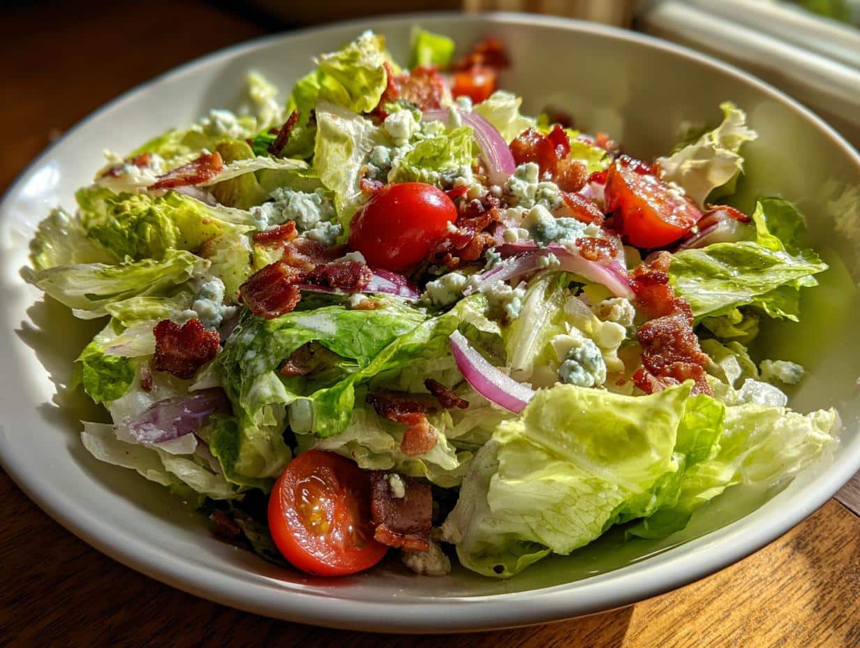 Iceberg Lettuce Salad - Featured
