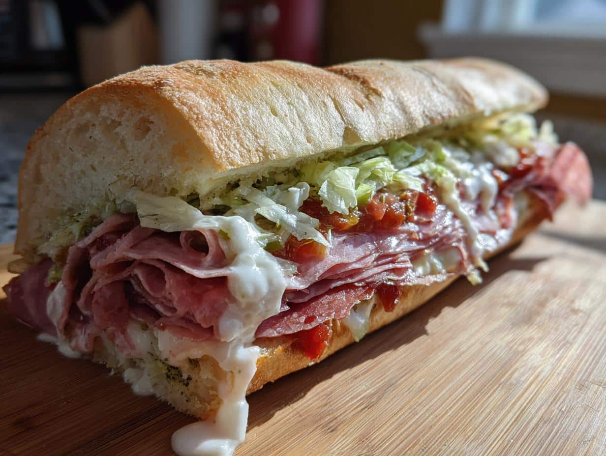Italian Chopped Sandwich - Featured